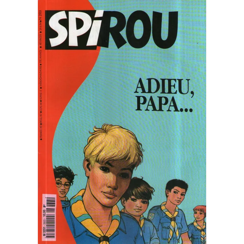 Spirou magazine (2933) - Adieu papa (Mitacq)