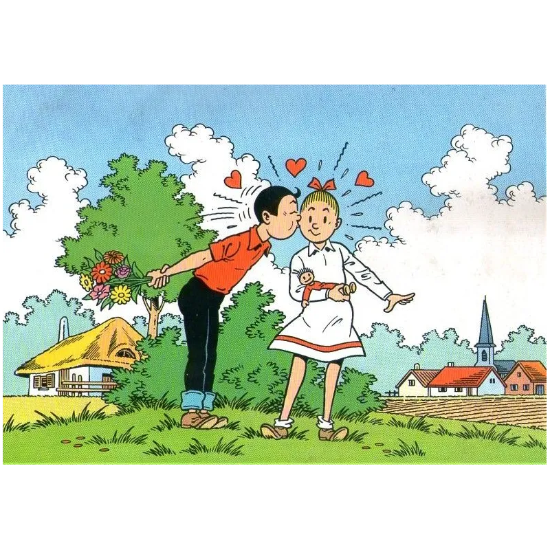 Bob et Bobette - Le baiser