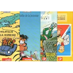 Sammy - Cholophylle - Ric Hochet - Eric Castel - Philatélie de la jeunesse