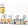 Gaston, Blake et Mortimer, Cori le moussallon, Cités obscures, Boule et Bill