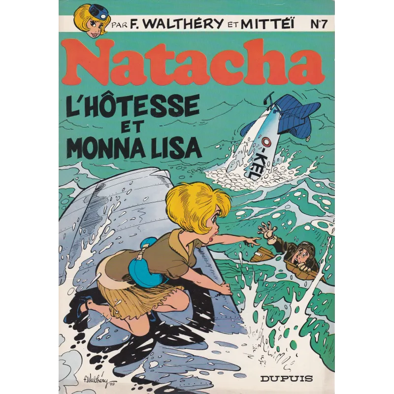 Natacha (7) - L'hôtesse et Monna Lisa