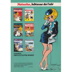 Natacha (7) - L'hôtesse et Monna Lisa