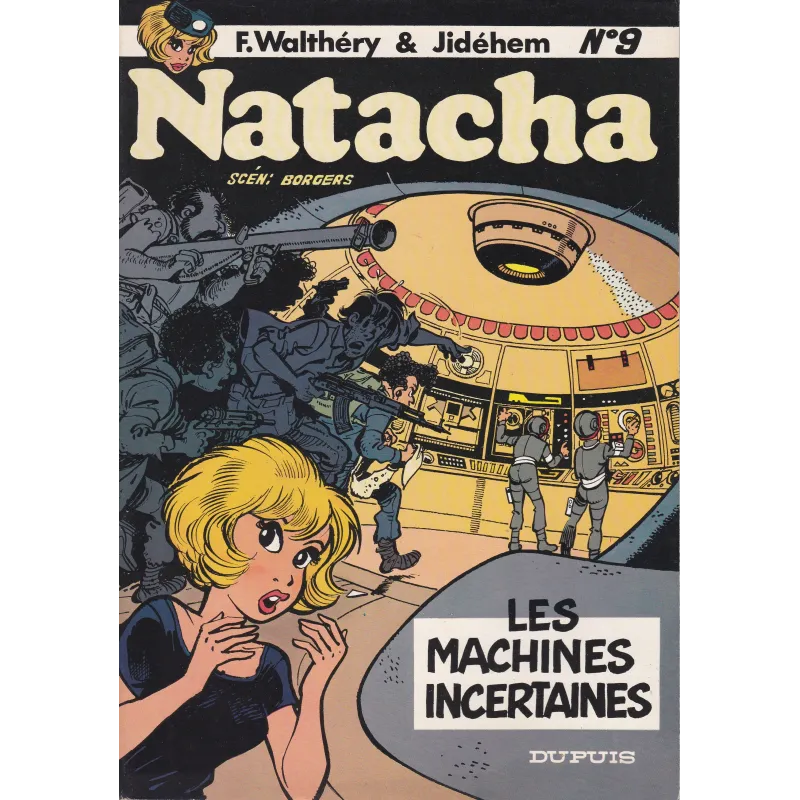 Natacha (9) - Les machines incertaines Natacha (9) - Les machines incertaines