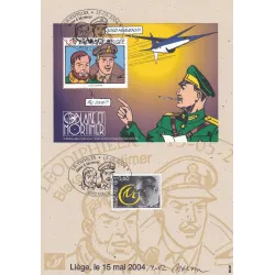 Blake et Mortimer (HS) - Plaquette timbrée