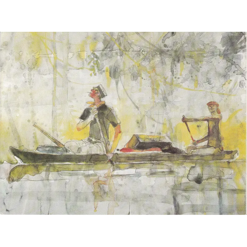 Corto Maltèse - canoe