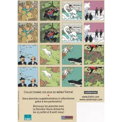 Tintin - jeux de mémo