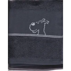 Tintin (HS) - Essuie de bain et gant de toilette