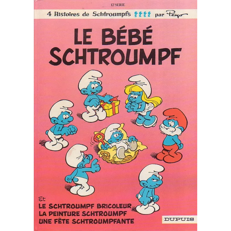 1-peyo-le-bebe-schtroumpf