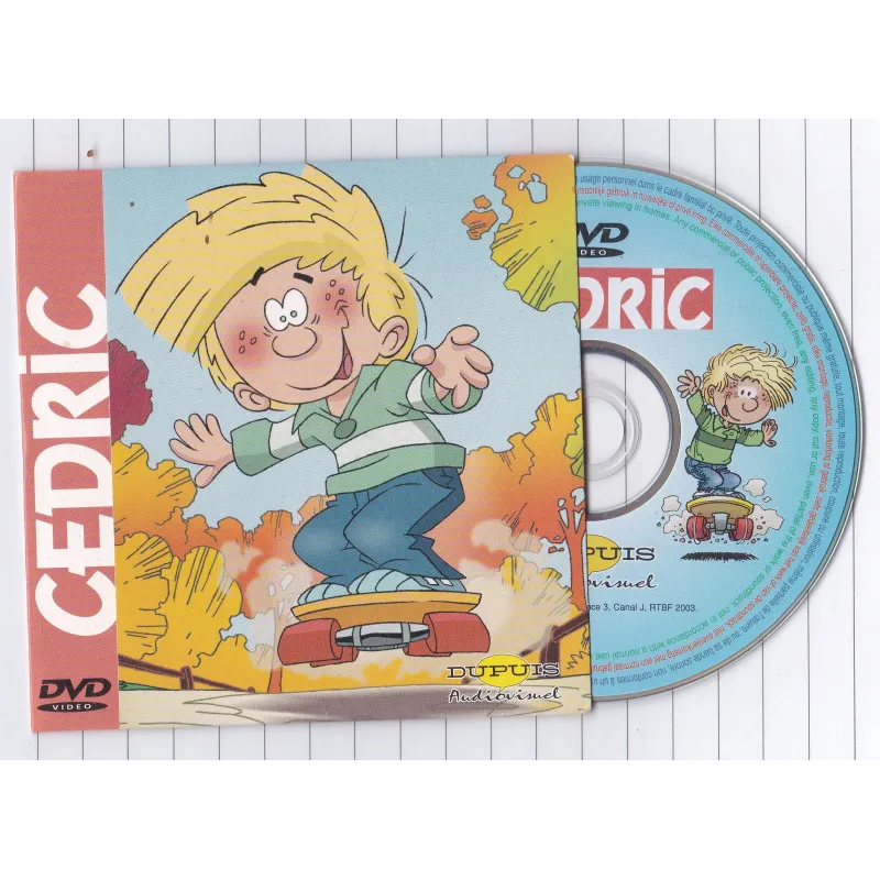 Cédric (HS) - Disque DVD