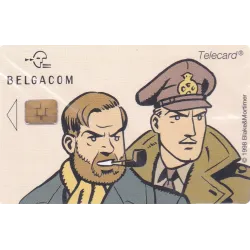 Blake et Mortimer (HS) - Carte téléphone Belgacom