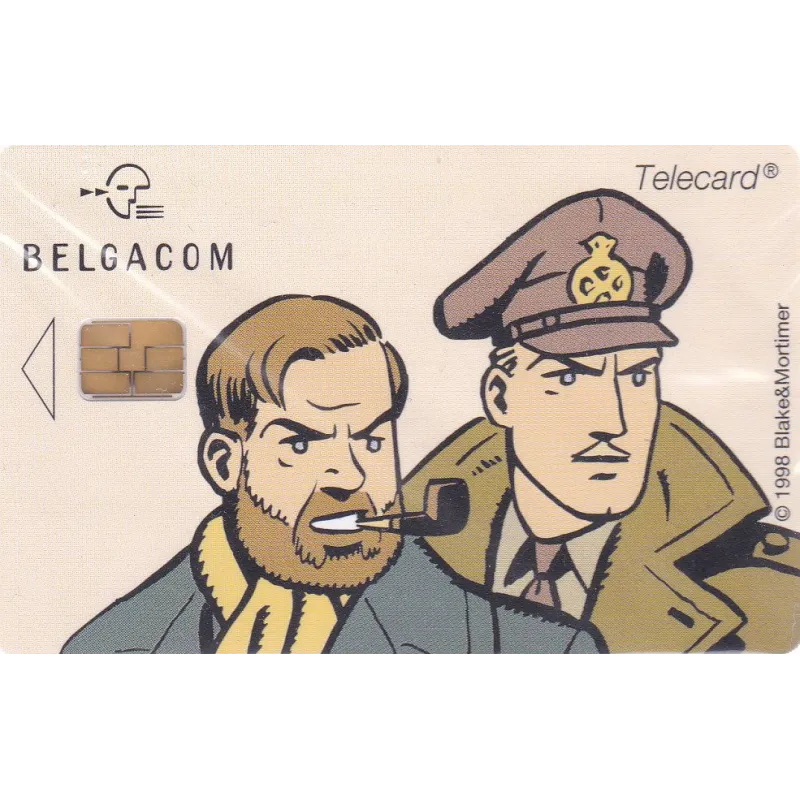 Blake et Mortimer (HS) - Carte téléphone Belgacom