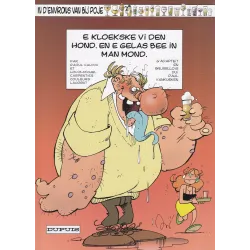 Poje en patois Bruxellois (16) - E kloekske vi den hond en e gelas bee in man mond