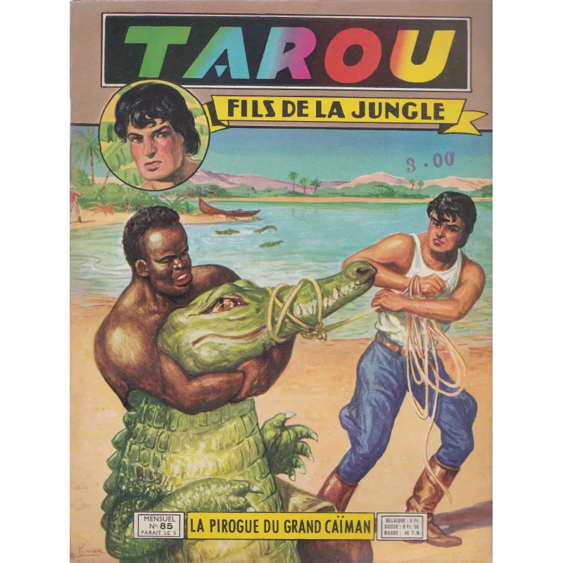 Tarou (85) - La pirogue du grand caiman