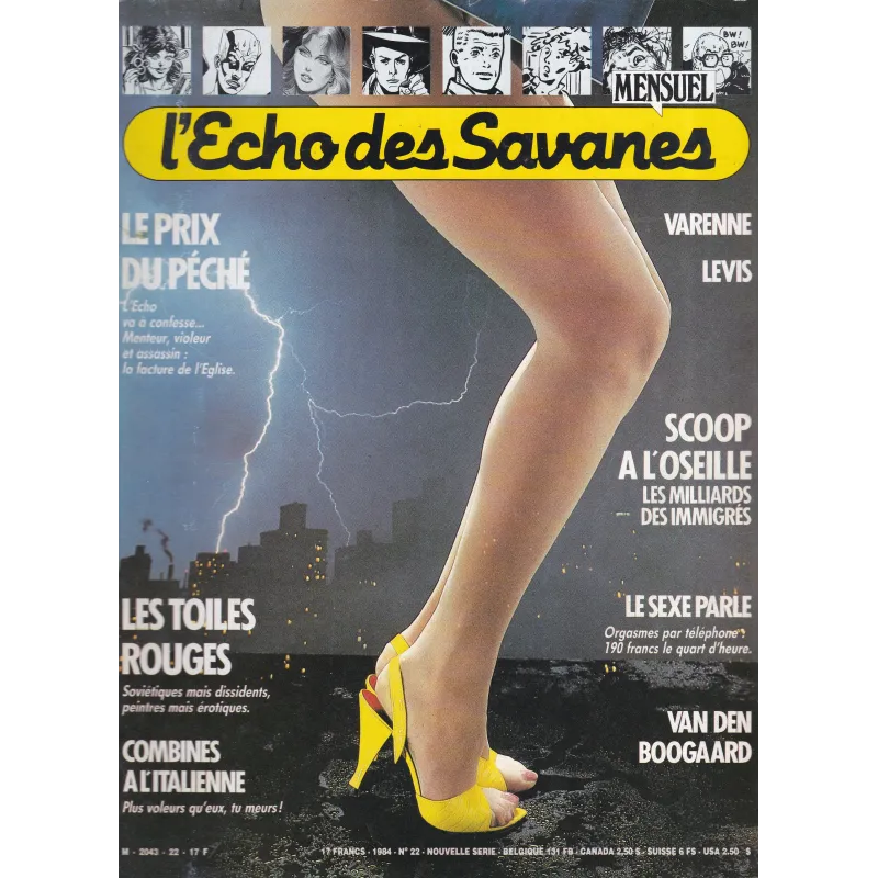 L'écho des savanes (22) - Le prix du péché