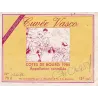 Vasco (HS) - Etiquette Cuvée Vasco 1985