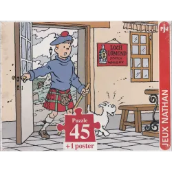 Puzzle - Tintin - L'île noire