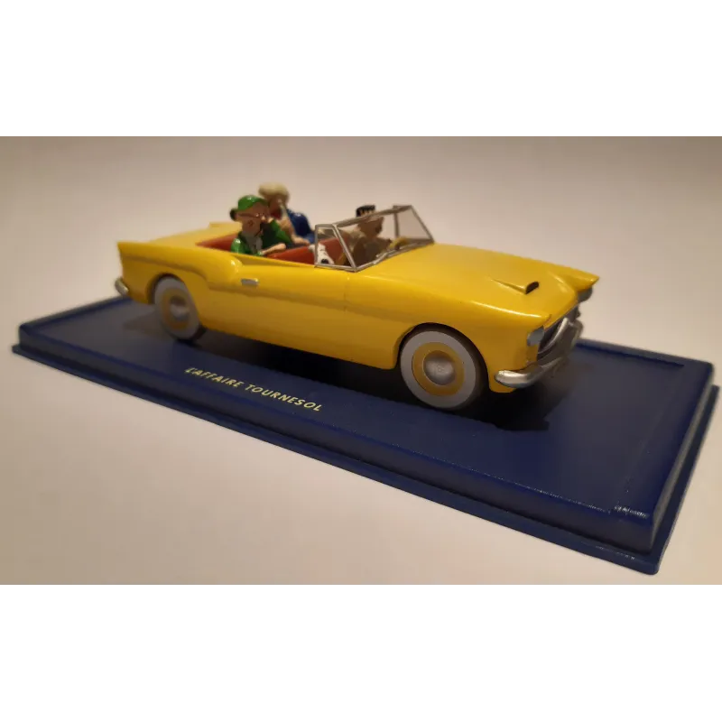 En voiture Tintin (16) - L'affaire Tournesol - La voiture Bordure En voiture Tintin (16) - L'affaire Tournesol - La voiture Bordure