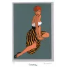Pin Up - Bettie à la jupe rayée