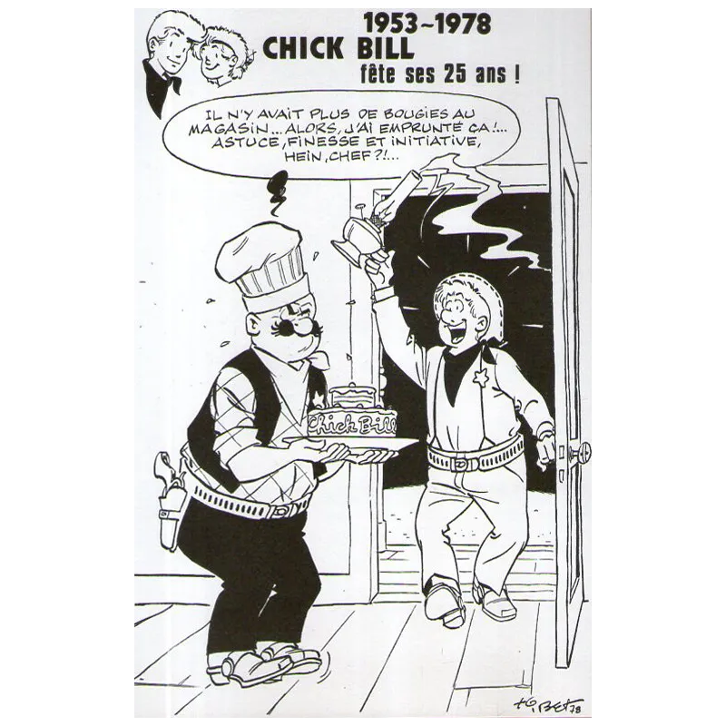 Chick Bill - Fête ses 25 ans