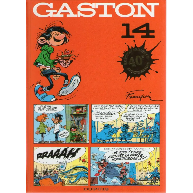 1-gaston-lagaffe-14-gaston-14-40e-anniversaire 1-gaston-lagaffe-14-gaston-14-40e-anniversaire