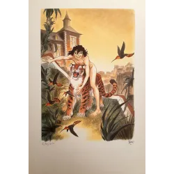 Zoo - Manon et le tigre