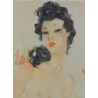 Nude Contemporary of Domergue - Eugène Leliepvre