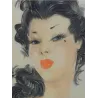 Nude Contemporary of Domergue - Eugène Leliepvre