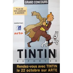 Tintin - Concours arte avec Tintin