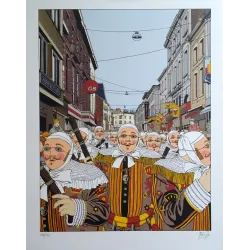 Gilles de Binche - Trouilles Guenouilles