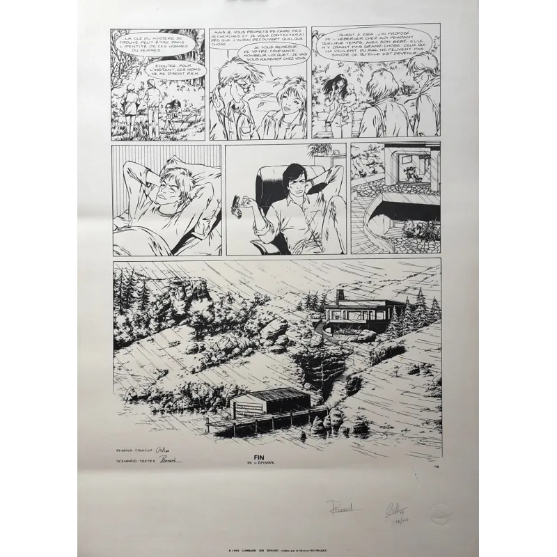 Horizon blanc - Planche de fin n° 46.