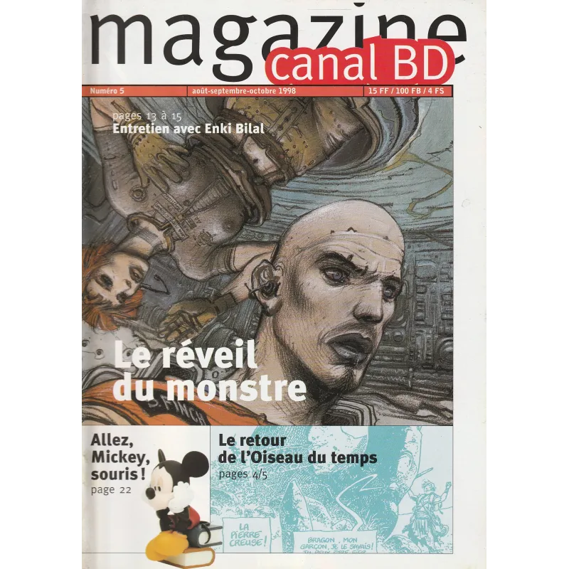 Canal bd magazine (5) - Le réveil du monstre