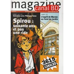 Canal bd magazine (6) - Spirou soixante ans et pas une ride