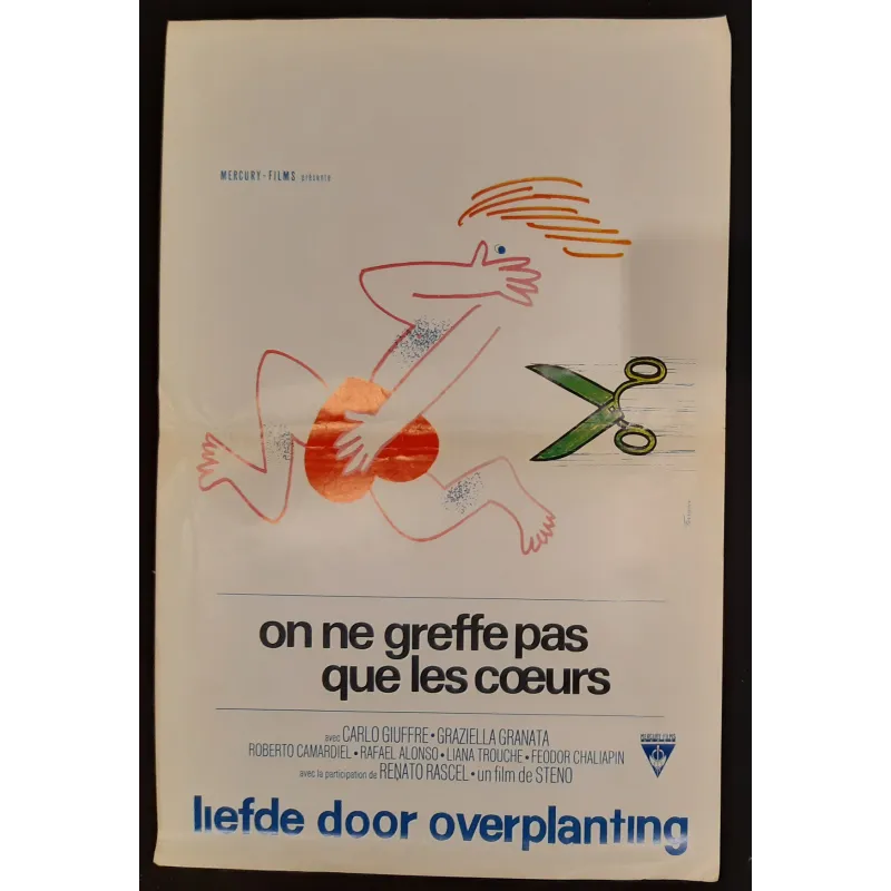 On ne greffe pas que les coeurs (Film) - L'affiche On ne greffe pas que les coeurs (Film) - L'affiche
