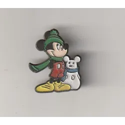 Mickey (HS) - Pins Mickey et le bonhomme de neige