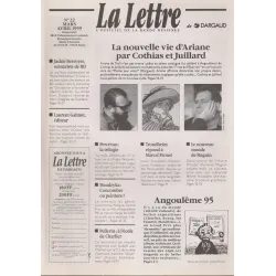 La lettre de Dargaud (22) - La nouvelle vie d'Ariane par Cothias et Juillard