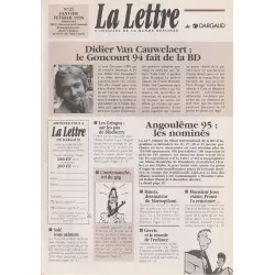 La lettre de Dargaud (21) - Didier Van Cauwelaert Le Goncourt 94 fait de la BD