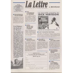La lettre de Dargaud (20) - La nouvelle enquête de Dick Herisson