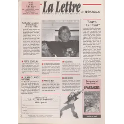 La lettre de Dargaud (17) - Gilberte Goscinny l'hommage de Guy Vidal