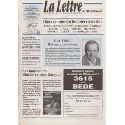 La lettre de Dargaud (13) - Guy Vidal retour aux sources