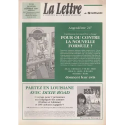 La lettre de Dargaud (33) - Angoulème 24e Pour ou contre ....