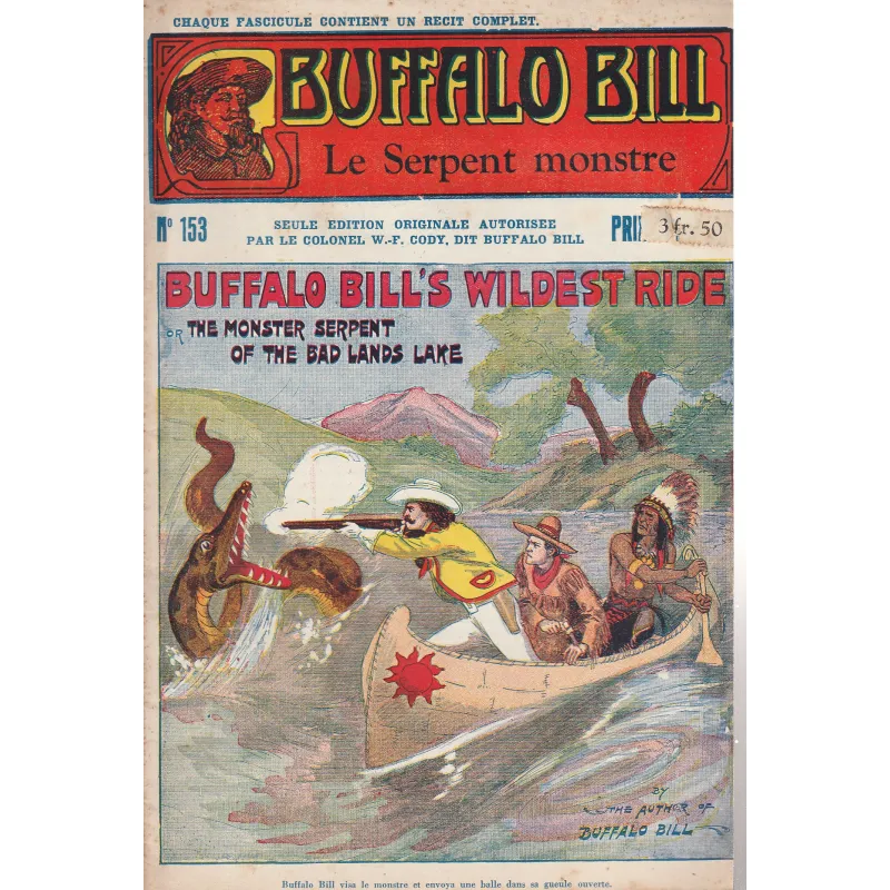 Buffalo Bill (153) - Le serpent monstre Buffalo Bill (153) - Le serpent monstre