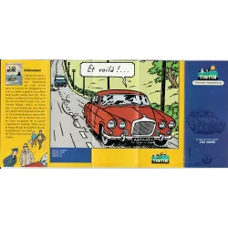 En voiture Tintin (40) - L'île noire - La Jaguar du Docteur Müller