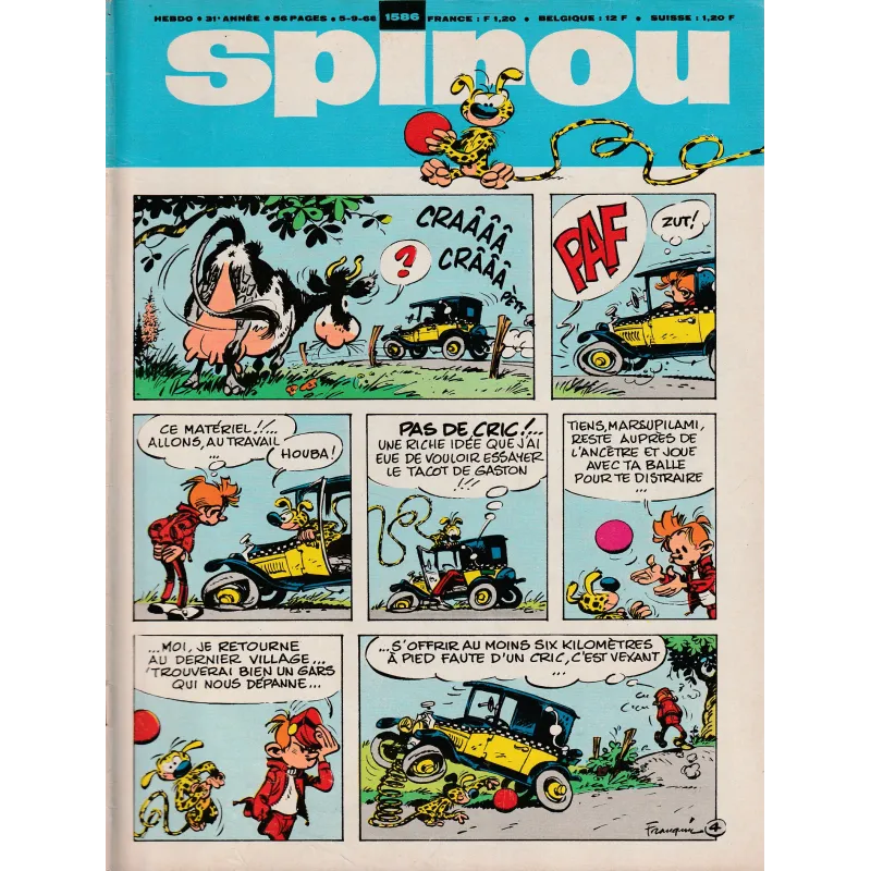 Spirou magazine (1586) - Marsupilami
