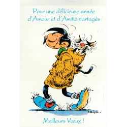 Gaston Lagaffe - Avec les meilleurs voeux de Gaston (10)