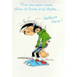 Gaston Lagaffe - Avec les meilleurs voeux de Gaston (8)