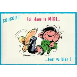 Gaston Lagaffe - Coucou ici dans le Midi