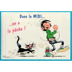 Gaston Lagaffe - Dans le Midi on a la pêche