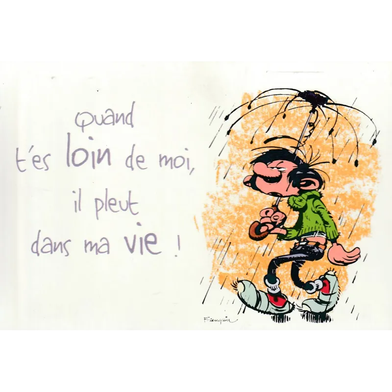 Gaston Lagaffe - Quand tu es loin de moi