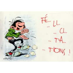 Gaston Lagaffe - Félicitations