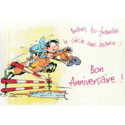 Gaston Lagaffe - Bravo tu franchis le siècle